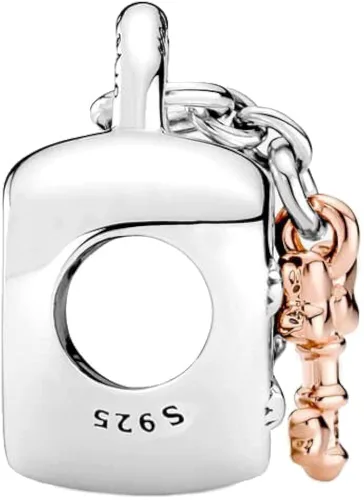 Vista 3 de Bellestory Forever Love - Abalorio de plata de ley 925 esmaltado con diseño de corazón para mujer pulsera europea