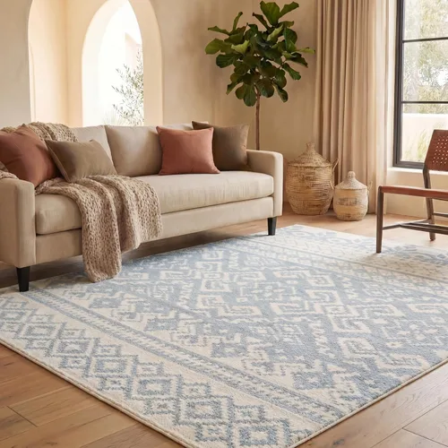 Vista 36 de Tapete Adirondack ADR107T, de la marca Safavieh, con diseño rústico bohemio, Polipropileno