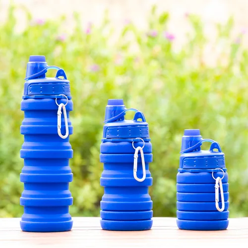 Vista 3 de Botella Plegable de Silicona Bentle InnovaGoods