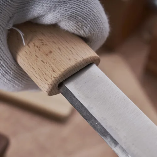Vista 5 de Herramientas de tallado de madera con vaina, herramienta de carpintería, cuchillo de dibujo de 5.1 pulgadas, cinceles de madera, cuchillo de dibujo