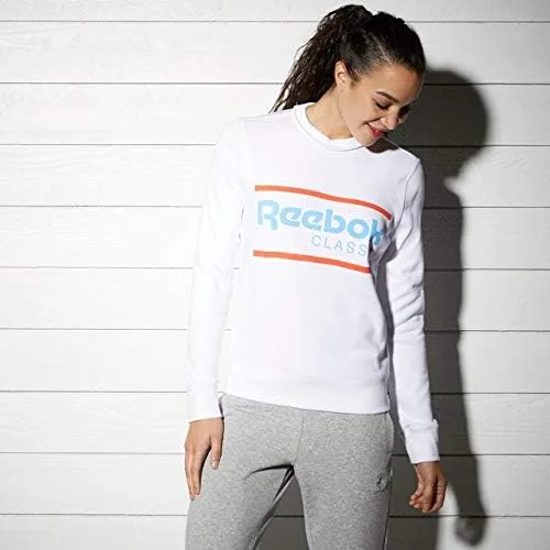 Vista 2 de Reebok BK2411 - Sudadera para mujer, diseño de césped