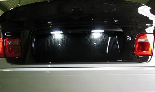 Vista 6 de iJDMTOY OEM-Fit - Kit de luces LED completas para placa de matrícula de 3 W, compatible con BMW 1998-2003 E46 Pre-LCI 325ci 330ci Coupe, 2000-2001