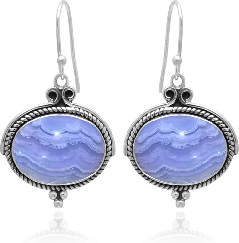 Vista 40 de Veracity Jewelry - Aretes de plata de ley con piedras preciosas para mujeres y niñas, regalo para su cumpleaños, aniversario, esposa, mamá, novia