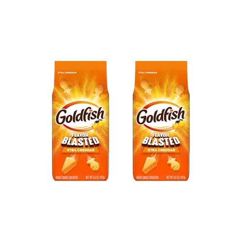 Vista 12 de Goldfish Galletas de queso cheddar para bebé, bolsa de 7.2 onzas
