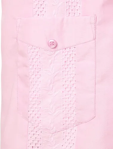 Vista 6 de VATPAVE Camisas de guayabera cubana con botones de manga corta para hombre