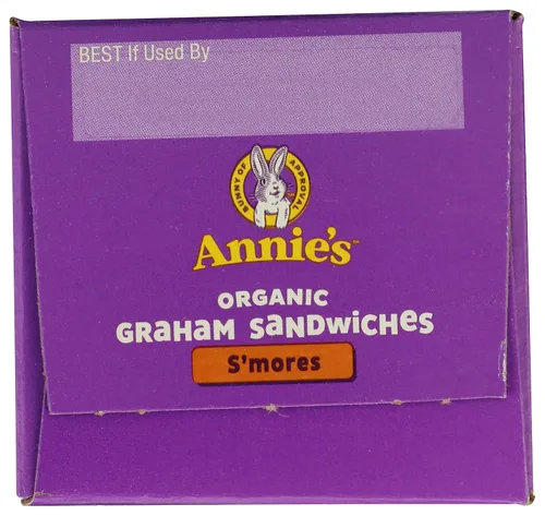 Vista 4 de Annie's Organic Graham Sandwich Cookies, S'mores, 12 unidades, 8 onzas