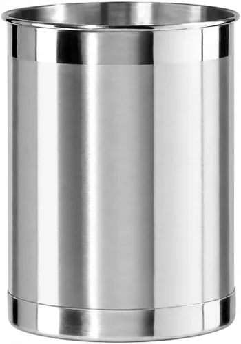 Vista 11 de OGGI - Portautensilios de acero inoxidable extragrande - Organizador de utensilios de cocina de 7", con base con peso para mayor estabilidad
