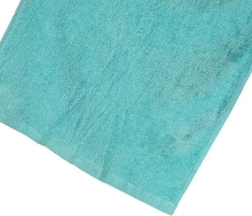 Vista 5 de Toalla de algodón para bolsa de golf con clip (Aqua)