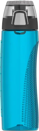 Vista 9 de Thermos Tritan botella de hidratación con medidor, 24 onzas, Púrpura profundo Violeta intenso