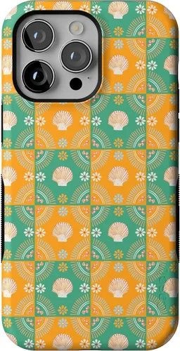 Vista 122 de Casely - Funda para iPhone 14 Pro Max, flores pintadas, Frida Kahlo Floral Girly, compatible con MagSafe