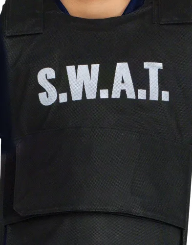 Vista 2 de S.W.A.T. Chaleco Niño Disfraz