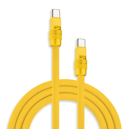 Vista 15 de chubbycable Chubby 2.0 USB C 240W Cable de carga rápida de silicona suave y duradero, cable de carga extra grueso compatible con iPhone 17-15 Series