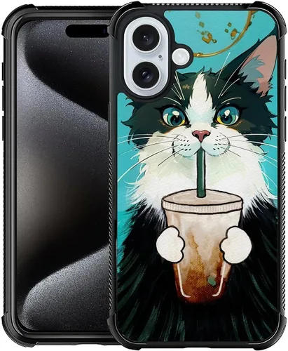 Vista 556 de Funda compatible con iPhone 15, diseño de elefantes africanos, diseño increíble a prueba de golpes, antiarañazos, carcasa trasera de policarbonato