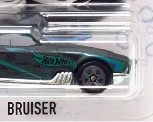 Vista 4 de Hot Wheels Cambiadores de color 2018 ~ Coche coleccionable - CFM37 ~ Boulevard Bruiser ~ Vehículo cambiante de color fundido a presión