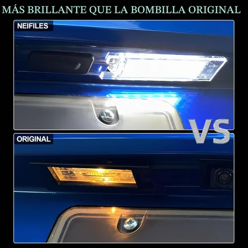 Vista 2 de Luces LED de matrícula para Chevy Camaro 2014-2023, Malibu 2013-2015, Volt 2011-2023