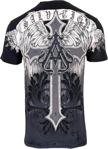 Vista 3 de Archaic by Affliction - Camiseta para hombre con alas