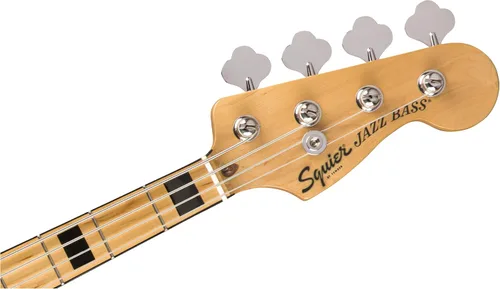 Vista 6 de Squier Classic Vibe 70s Jazz Bass, Sunburst de 3 Colores, Diapasón de Arce
