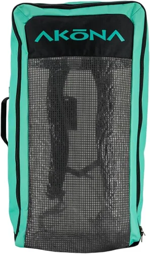 Vista 2 de Azul DX - Mochila de malla – Bolsa de equipo de buceo resistente de 65 litros con malla recubierta de PVC, cremallera de longitud completa, bolsillo