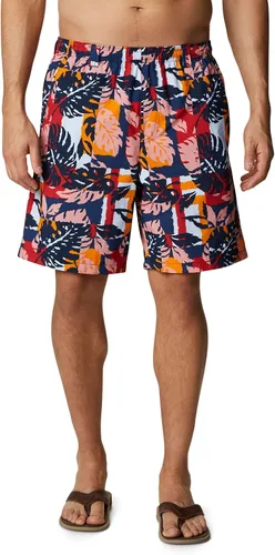 Vista 9 de Columbia Super Backcast - Pantalón corto de agua para hombre Impresión de tinte negro