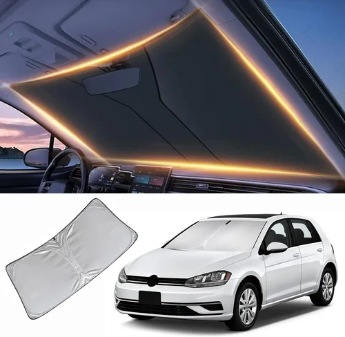 Vista 32 de Parasol para parabrisas delantero, protector de visera, accesorios para automóvil