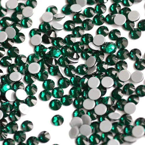 Vista 34 de Dowarm 1440 diamantes de imitación de cristal termofijos, cristales de fijación en caliente para ropa de manualidades, cristal de parte trasera