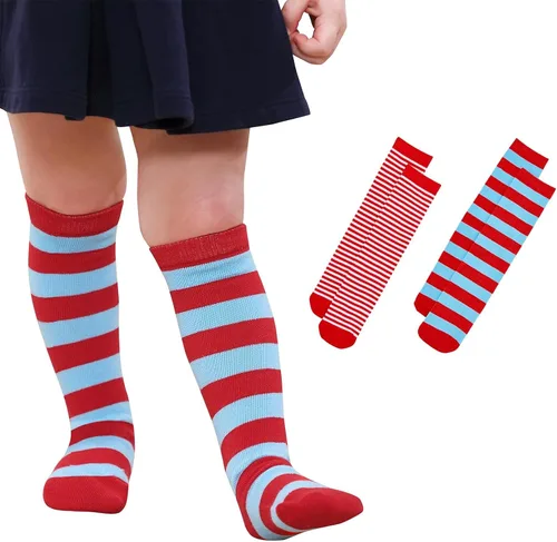 Vista 53 de Century Star Calcetines de fútbol de algodón para niños y jóvenes, calcetines de tubo suave, hasta la rodilla, calcetines deportivos largos