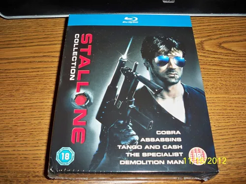 Vista 4 de Stallone Blu-ray Collection (Cobra Assassins Tango and Cash The Specialist Demolition Man)