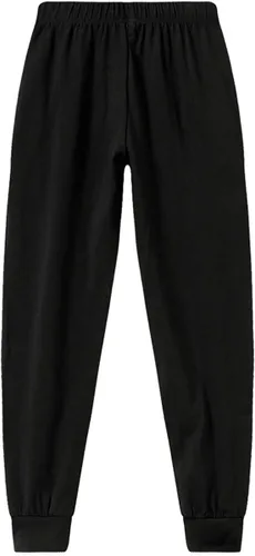 Vista 6 de NABER Pantalones deportivos de cintura elástica para niños, pantalones deportivos para ejercicio, pantalones de baile de 4 a 13 años