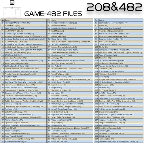 Vista 5 de 208+482 in 1 Game Card, Super Combo Game Cartridge Suitable for Various Types of Game Consoles