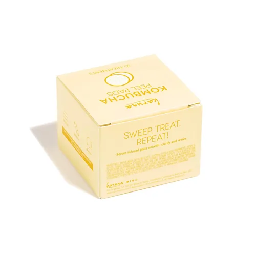 Vista 3 de Karuna Toallitas exfoliantes, toallitas de aceite de árbol de té, almohadillas faciales exfoliantes, almohadillas de limpieza facial con extracto