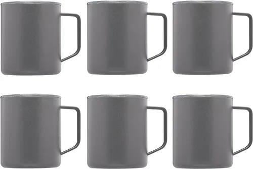 Vista 11 de Kenai - Tazas de viaje personalizadas con recubrimiento en polvo, 13.5 onzas, juego de 24, paquete personalizado a granel, doble pared, perfectas