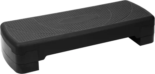 Vista 7 de BalanceFrom Aerobic Step Platform Trainer with Adjustable 3-Level Risers, 400 Pound Weight Capacity – Non-Slip Exercise Stepper for Cardio