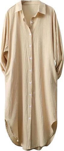 Vista 56 de Long Sleeve Shirts for Women Spring Summer Dressy Casual Button Down Plus Size Tops Office Work Blouses