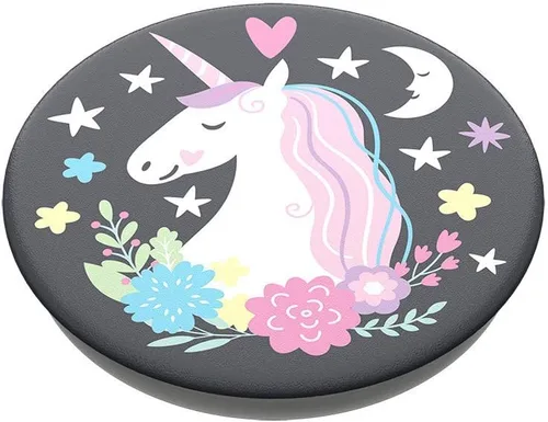 Vista 3 de PopSockets PopGrip - Soporte extensible y agarre con parte superior intercambiable - Unicorn Dreams
