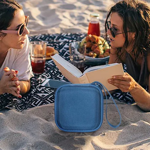 Vista 5 de Aenllosi Estuche rígido compatible con altavoz Bluetooth Tribit StormBox Micro/StormBox Micro 2 (azul)
