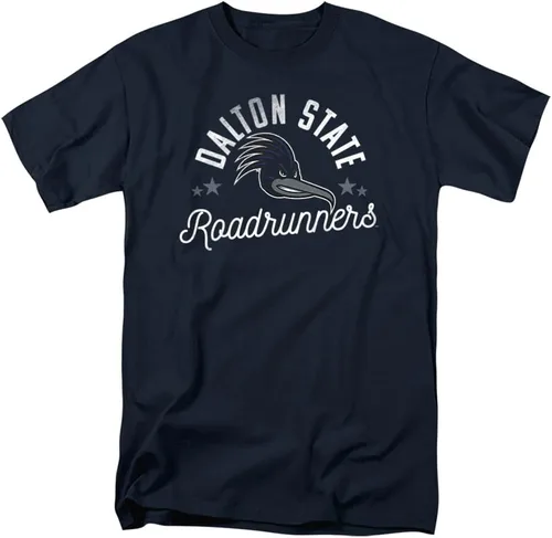 Vista 92 de Collegiate Distressed Mascot Unisex Adult T Shirt Collection 3 Universidad de Adelphi