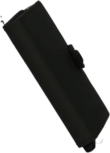 Vista 5 de Secrid Mini cartera de cuero mate con funda de tarjeta Rfid (verde mate y negro), verde mate, negro mate