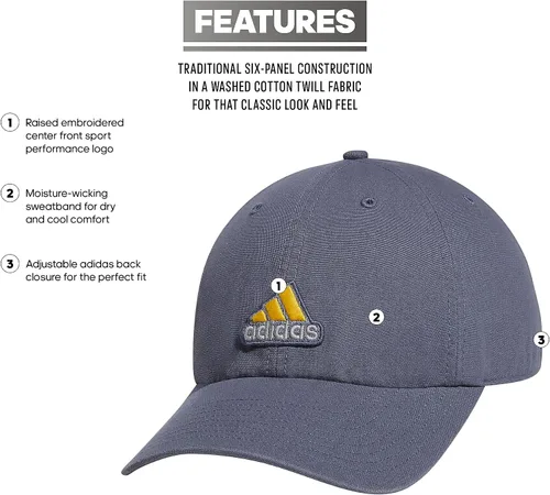 Vista 2 de adidas Ultimate 20 - Gorra de algodón ajustable para hombre