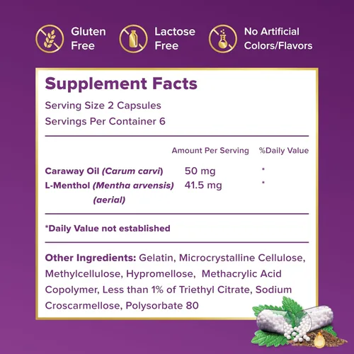 Vista 6 de FDgard Suplemento para la salud intestinal, 12 cápsulas