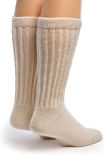 Vista 2 de WARRIOR ALPACA SOCKS Extra ancho Calcetines sueltos de alpaca Unisex Banda cómoda Crew