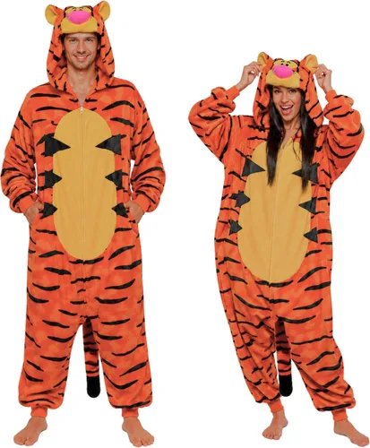 Vista 29 de Funziez! - Disfraz de Halloween para adultos, dinosaurio y tiburón; mameluco de felpa unisex de una pieza para adultos, hombres y mujeres Alien Azul