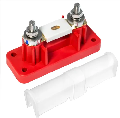 Vista 7 de Kit de fusibles y portafusibles Spartan Power 80 Amp ANL de color negro