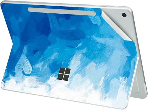 Vista 27 de Calcomanía protectora ultradelgada para Microsoft Surface Laptop Studio 2 2023, fácil aplicación, antiarañazos, sin residuos [pintura azul]