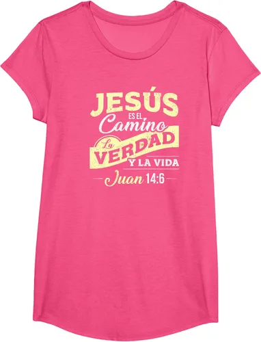 Vista 56 de Camisas de la Biblia de Jesus para los Cristianos Camiseta Española Negro