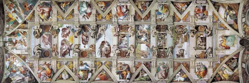 Vista 2 de The Sixtine Chapel Ceiling by Michelangelo - Rompecabezas de 1000 piezas