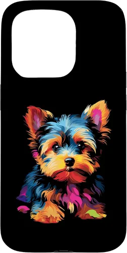 Vista 13 de Funda para iPhone 11 Yorkie Puppy