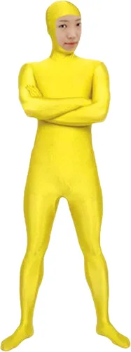 Vista 12 de VSVO Body completo Zentai de cara abierta de elastano para adultos y niños