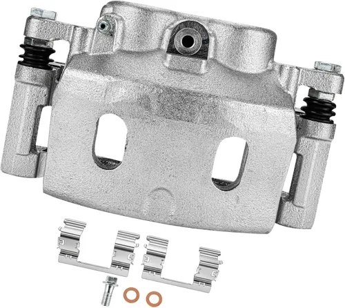 Vista 25 de cciyu 18B4918A Pinza de freno delantera derecha con soporte para Cadillac, para Chevy, para GMC