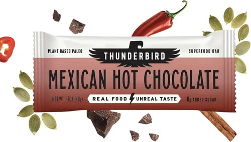 Vista 11 de Thunderbird Bars - Bocadillo energético, sin gluten con proteínas, comida real saludable, paleo vegano sin OMG, sin azúcar añadido, sabor a anacardo