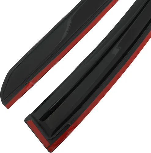 Vista 9 de FINDAUTO Deflector de ventana lateral, protectores de lluvia, deflector de ventana lateral, juego de 4 piezas para Toyota 2014-2019 para Corolla
